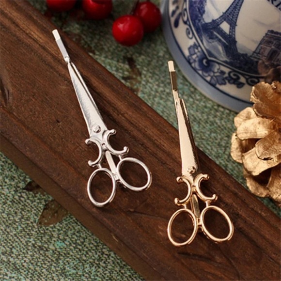 New Scissors Bobby Pins Hair Clips Accessories - Picture 6 of 8